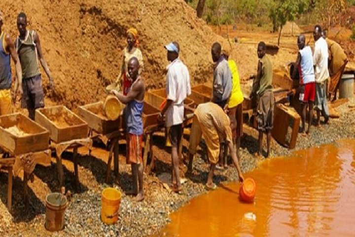 Gold mining